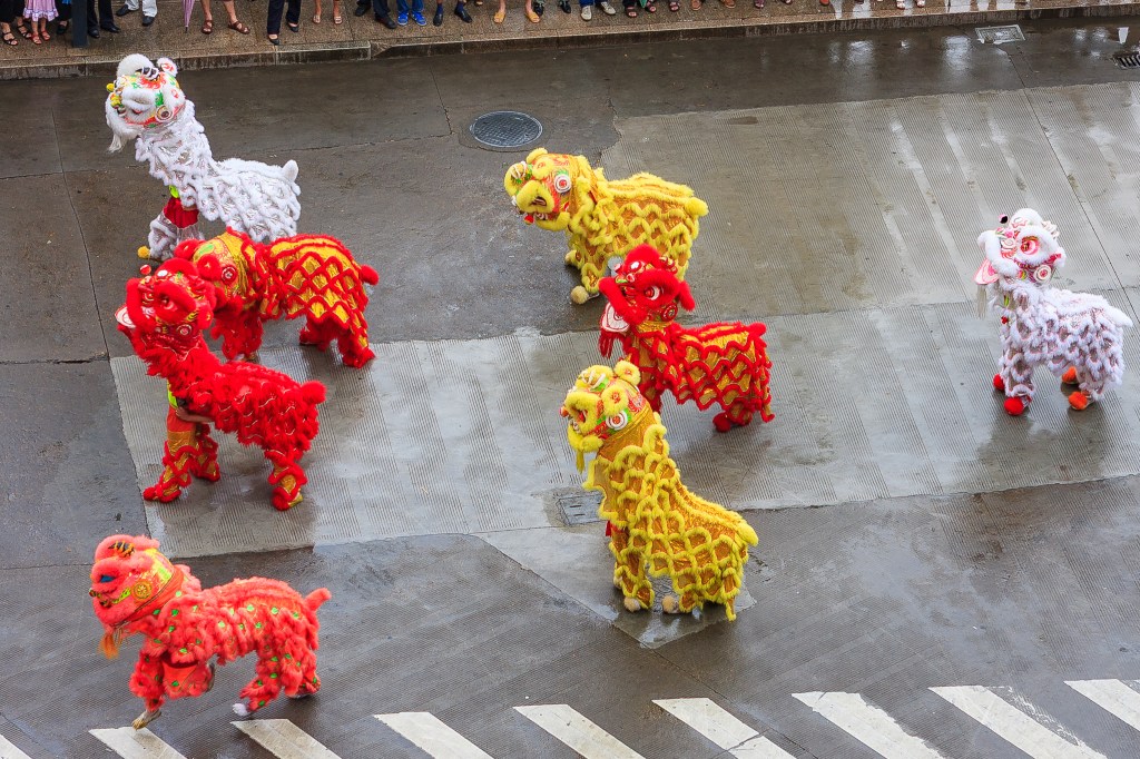 Festumzug in Qingtian